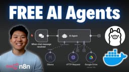 Locally Host n8n AI Agents for FREE (step by step)
