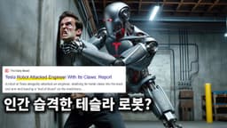 AI 뉴스 - 테슬라 로봇 인간 공격 논란, GPT-4 무료, 구글 AI로 3만명 해고 현실화 등