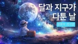 달과 지구가 다툰 날 | 출판사 북극곰 | Runway Gen-3 | AI Video Generate Made by Coda