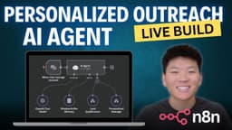 *LIVE BUILD* Personalized Outreach AI Agent in n8n (No Code)