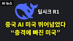 AI 뉴스 - 중국 딥시크 R1 출시로 미국 비상, 700조 스타게이트, 오픈AI 오퍼레이터 출시, Gemini 2.0 Flash Thinking, Sonar 등