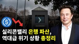 IT 업계 대참사 SVB 파산 사태와 영향 총정리 (ft. 스테이블 코인, 머스크형)