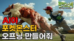 실사판 포켓몬스터 오프닝 / AI 실사화