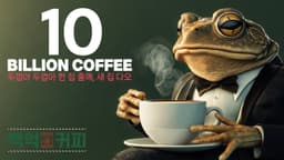 백억커피 10 Billion Coffee 60초 | AI Music Video 바이럴 영상 #백억커피 #백억커피공모전 #백억부자되세요