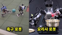 와 미친.. 축구하고 요리히는 요즘 로봇 근황ㄷㄷ